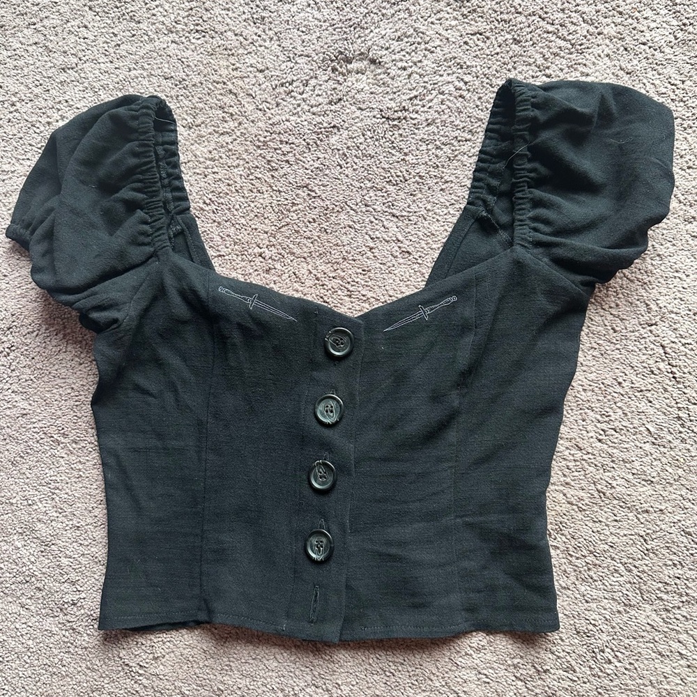 Mary Wyatt Baby Doll Top